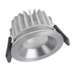 Ledvance LED SPOT feuerfest Silber 8W 670lm 36D - 840  | 81mm - IP65 - Dimmbar