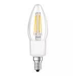 Ledvance Smart+ Wifi E14 Kerze Classic Fadenlampe 4W 470lm - 827  | Dimmbar - Ersatz für 40W