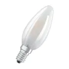 Osram LED Superstar E14 Kerze Fadenlampe Matt 3.4W 470lm - 940  | Höchste Farbwiedergabe - Dimmbar - Ersatz Für 40W
