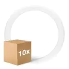 Mehrfachpackung 10x Ledvance LED Röhre T9 Value Rund (EM/Mains) 18.3W 2200lm - 840 Kaltweiß | Ersatz Für 32W