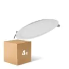 Mehrfachpackung 4x Ledvance LED Deckenstrahler Rund DN210 18W 1530lm 120D - 830  | 225mm