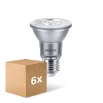 Lot 6x Philips Master Value LED Ampoule Réflecteur E27 PAR20 6W 500lm 25D - 927  | Meilleur Rendu De Couleur - Dimmable - Remplacement 50W