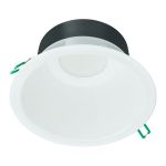 Philips Spot Encastrable LED Coreline DN142B Aluminium Blanc 9.8W 1200lm 60D - 840  | Diamètre 155mm - IP20 - Blanc Réflecteur