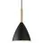 DFTP by Nordlux Pure 20 Suspension Luminaire Métal et Bois Noir | Convient pour E27