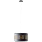 Brilliant Tyas Suspension Luminaire Métal Noir Dorée | 380mm - Convient pour 1x E27