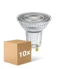 Lot 10x Ledvance SUPERIOR Spot LED Réflecteur GU10 PAR16 6W 350lm 36D - 930  | Meilleur Rendu De Couleur - Dimmable - Remplacement 50W